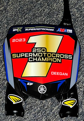 Haiden Deegan 2023 Supermotocross Champion Replica Front Number Plate