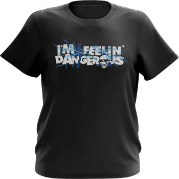 Haiden Deegan Youth Shocking T-Shirt - Black/Blue