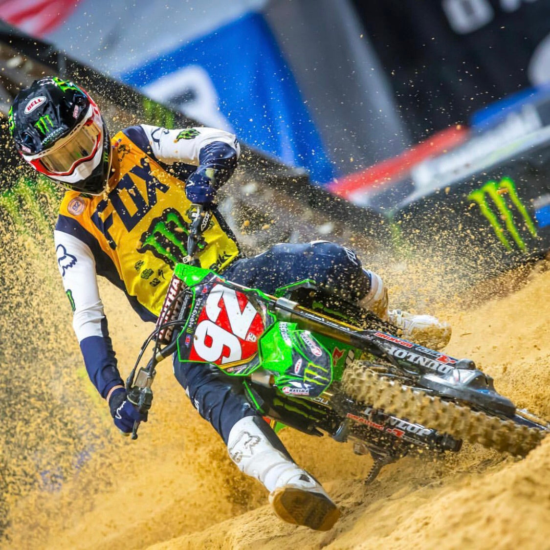 Adam Cianciarulo #92 Pro Circuit Kawasaki Replica Front Number