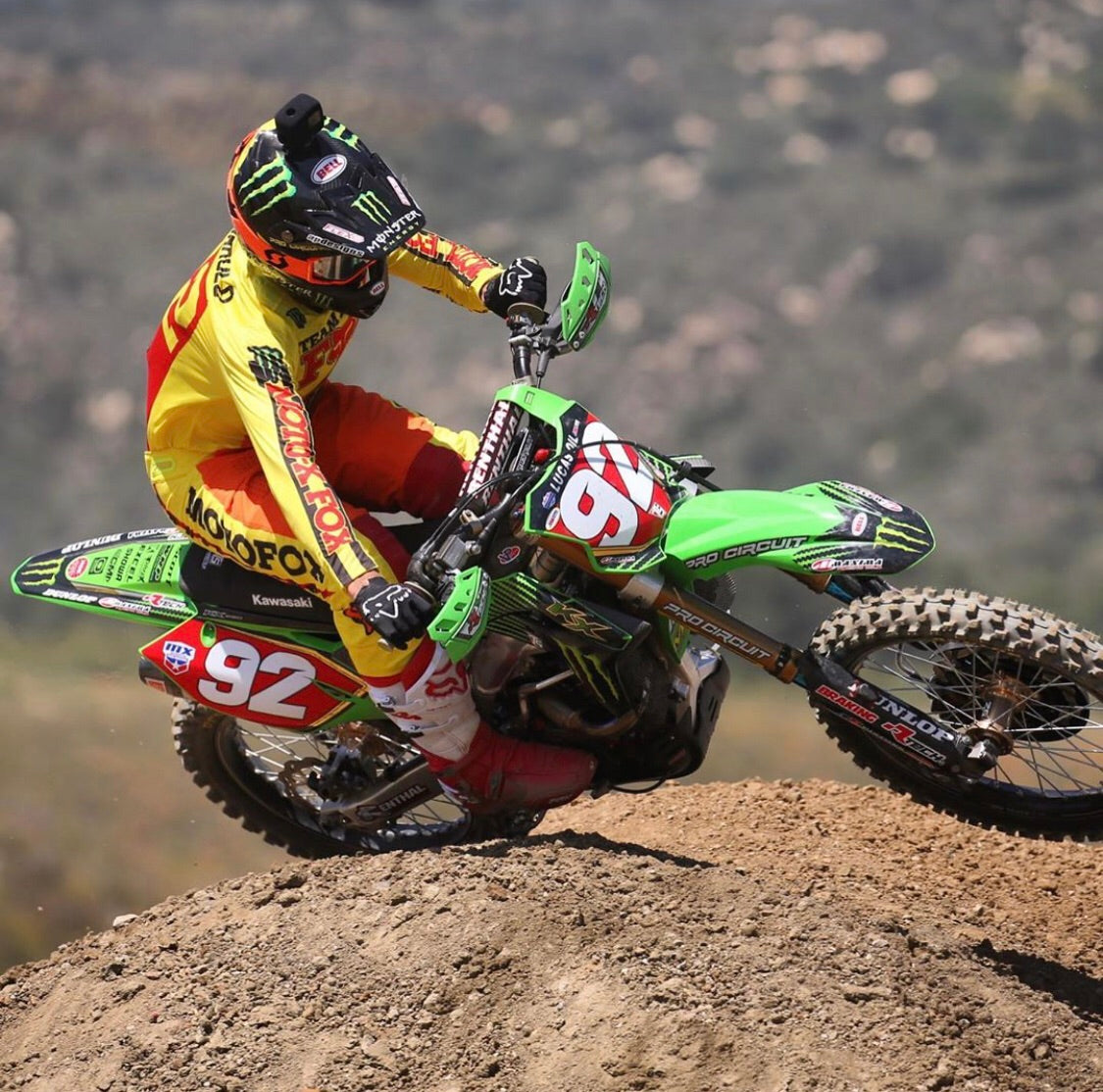 2019 Adam Cianciarulo #92 Pro Circuit Kawasaki Lucas Oil Motocross