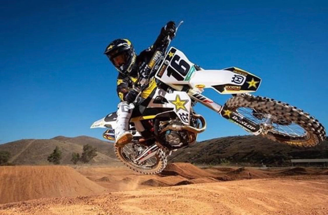 Zach Osbourne #16 Husqvarna Replica Front Number Plate – Pro