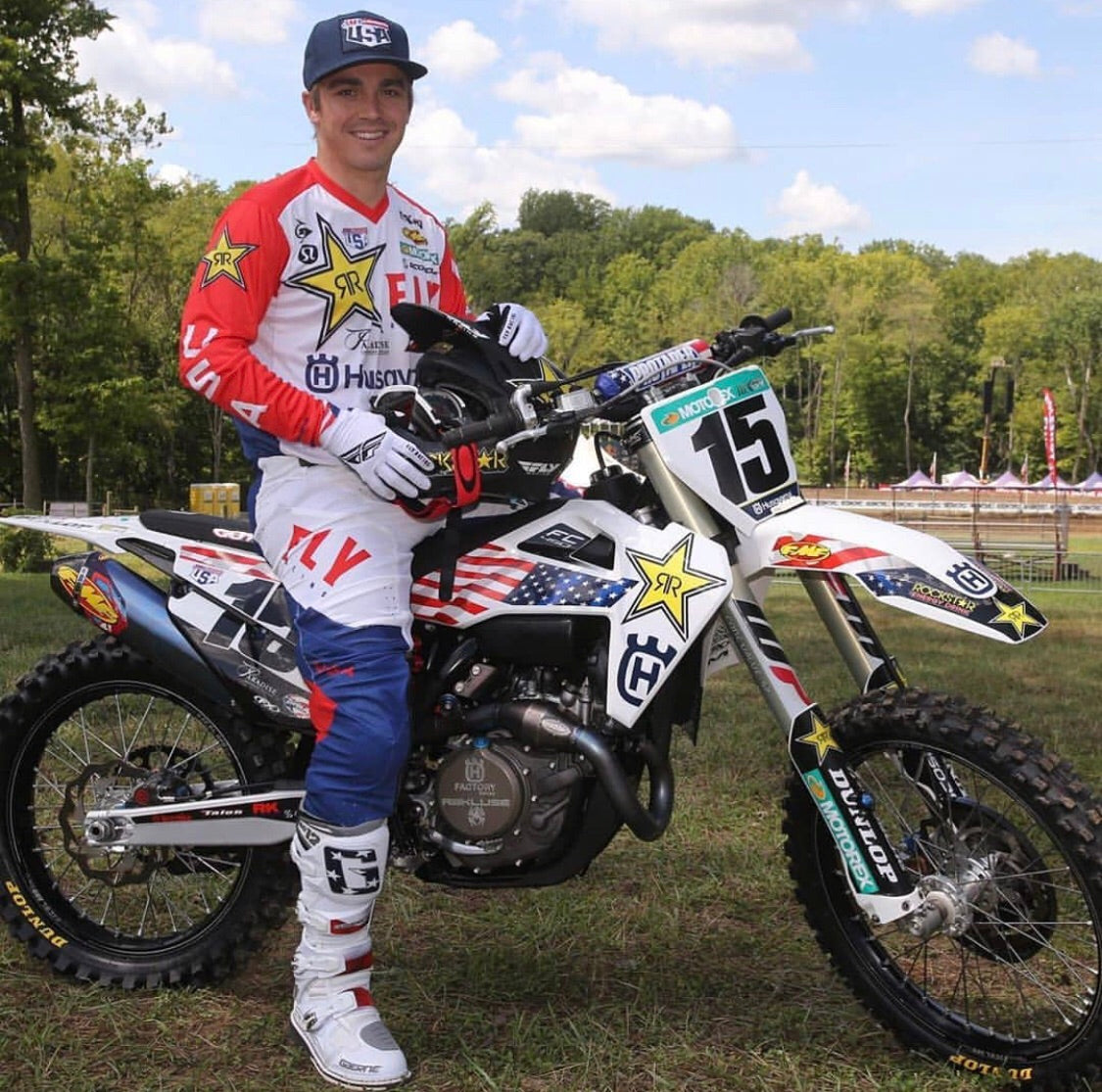 Zach Osbourne #15 MXON USA Replica Front Number plate – Pro Number