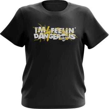 Haiden Deegan Youth Shocking T-Shirt - Black/Yellow