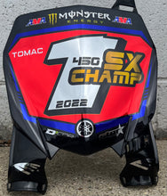 Load image into Gallery viewer, LIMITED EDITION: Eli Tomac 2022 SX Champion Replica Front Number Plate - Chrome Edition