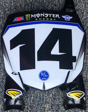 Dylan Ferrandis #14 Star Racing Yamaha Supercross Replica Front Number Plate