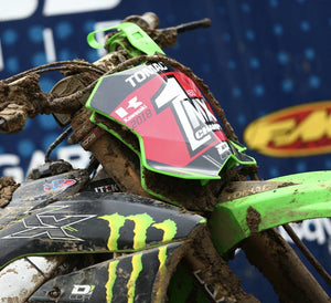 Eli Tomac 2018 MX Champion Replica Front Number Plate Decal Only