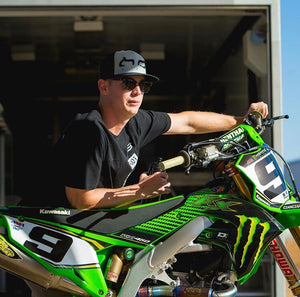 Adam Cianciarulo #9 Kawasaki Replica Front Number Plate