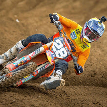 Load image into Gallery viewer, Jordan Smith #28 Troy Lee Design KTM Lucas Oil Pro Motocross Replica Front Number Plate