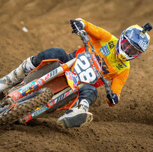 Jordan Smith #28 Troy Lee Design KTM Lucas Oil Pro Motocross Replica Front Number Plate