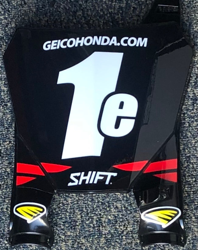 Chase Sexton #1e Geico Honda Replica Front Number Plate