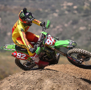 2019 Adam Cianciarulo #92 Pro Circuit Kawasaki Lucas Oil Motocross Replica Front Number Plate - Red Plate