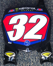 Load image into Gallery viewer, Justin Cooper #32 Star Racing Yamaha Supercross Replica Front Number Plate - RED PLATE