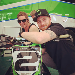 Ryan Villopoto #2 Kawasaki Replica Front Number plate
