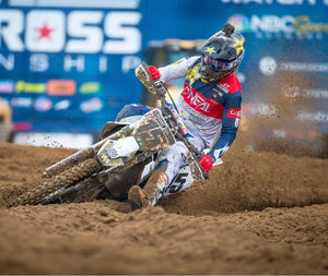 Dean Wilson #15 Husqvarna Lucas Oil Motocross Replica Front Number Plate