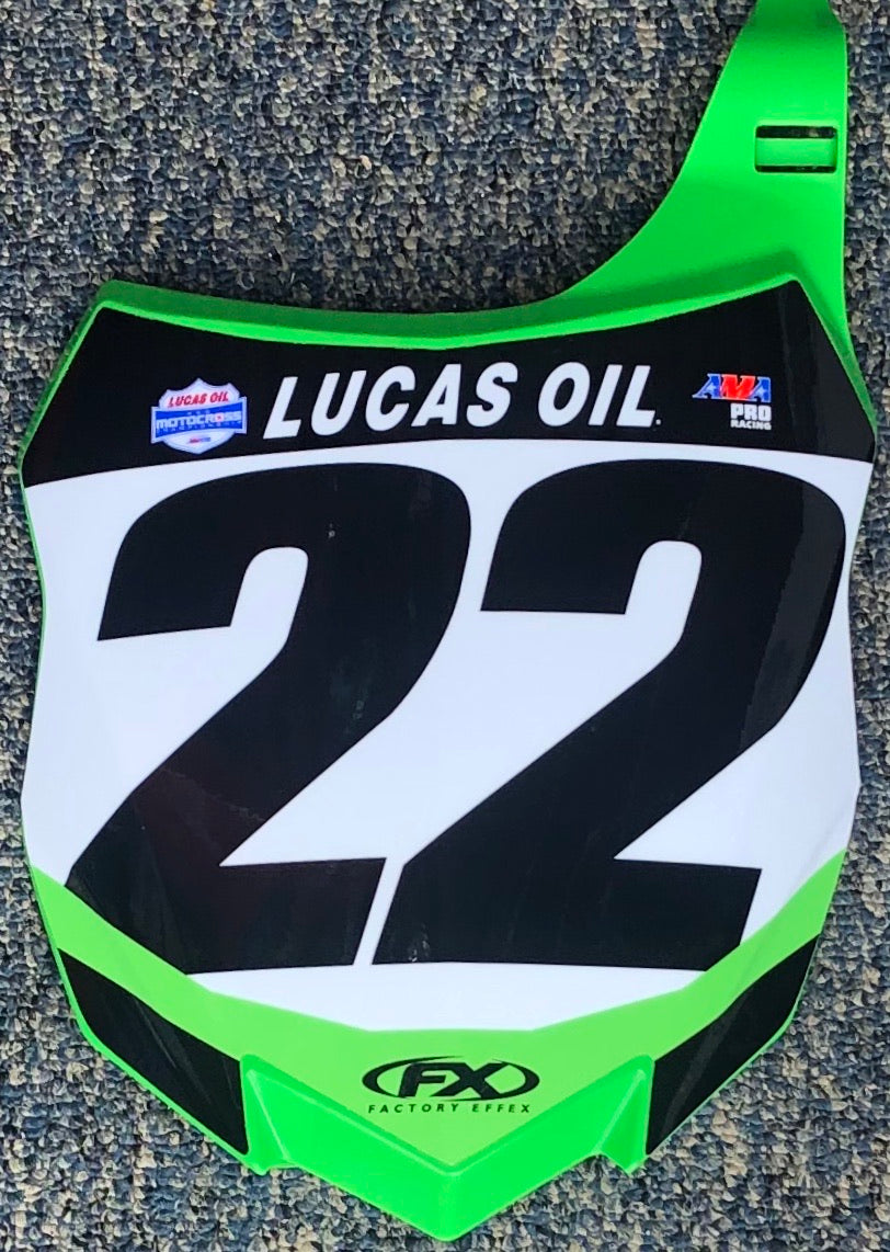 Chad Reed #22 Kawasaki Lucas Oil Pro Motocross Replica Front