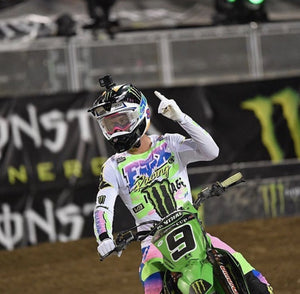 Adam Cianciarulo #9 MEC Replica Front Number Plate Decal Only
