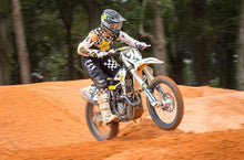 Load image into Gallery viewer, RJ Hampshire #24 Husqvarna Replica Front Number Plate