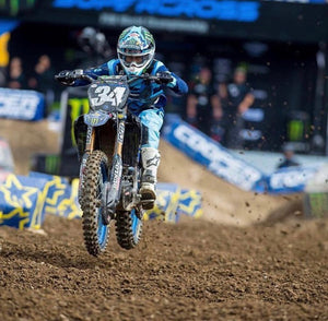 Dylan Ferrandis #34 Star Racing Yamaha Supercross Replica Front Number Plate
