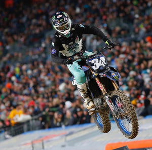 Dylan Ferrandis #34 Star Racing Yamaha Supercross Replica Front Number Plate