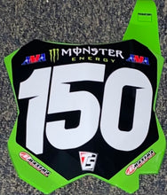 Load image into Gallery viewer, Seth Hammaker #150 Pro Circuit Kawasaki Replica Front Number Plate