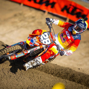 Jordan Smith #28 Troy Lee Design KTM Lucas Oil Pro Motocross Replica Front Number Plate