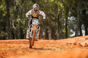 RJ Hampshire #24 Husqvarna Replica Front Number Plate