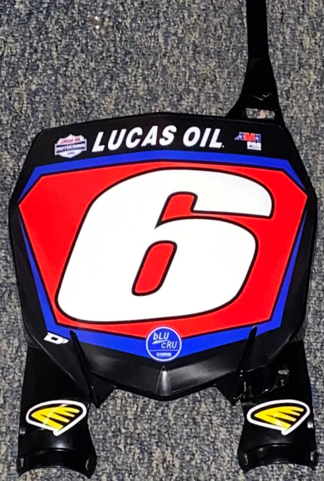 Motocross Number Plate Colors