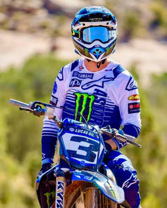 2022 Eli Tomac #3 Yamaha Replica Front Number Plate