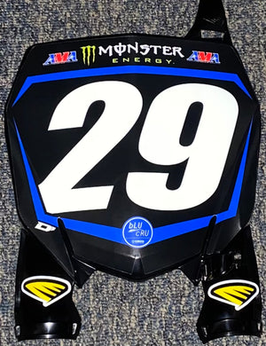Christian Craig #29 Star Racing Yamaha Supercross Replica Front Number Plate