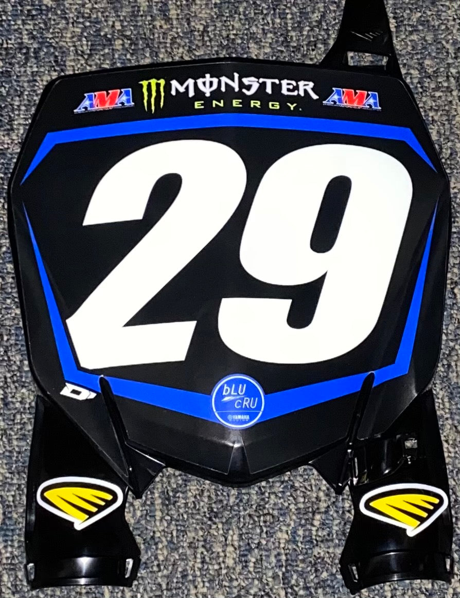 Racing Number Plate