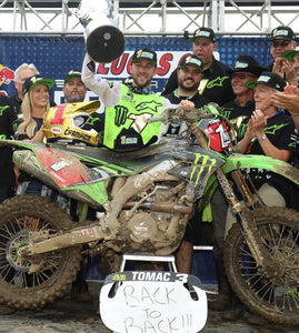 Eli Tomac 2018 MX Champion Replica Front Number Plate Decal Only