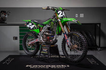 Load image into Gallery viewer, Austin Forkner #24 Pro Circuit Kawasaki Replica Front Number Plate