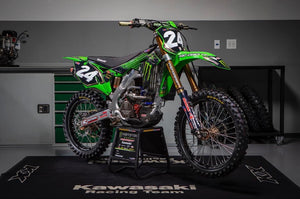 Austin Forkner #24 Pro Circuit Kawasaki Replica Front Number Plate