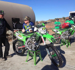 Ryan Villopoto RV2 Kawasaki Replica Front Number plate