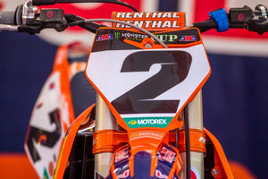 Cooper Webb #2 MEC KTM Replica Front Number plate - 2018