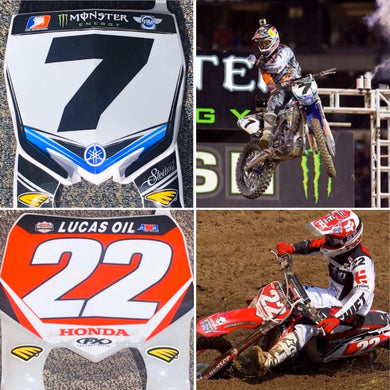 JS7/CR22 Combo Pack Replica Front Number Plates