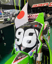 Load image into Gallery viewer, Jo Shimoda #98 MXON Replica Front Number Plate - Team Japan