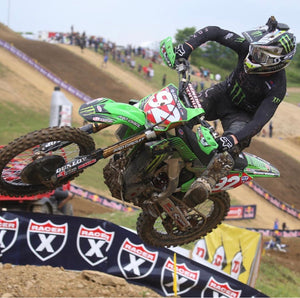 2019 Adam Cianciarulo #92 Pro Circuit Kawasaki Lucas Oil Motocross Replica Front Number Plate - Red Plate