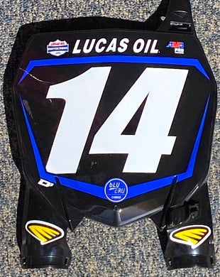 Dylan Ferrandis #14 Lucas Oil Pro Motocross Replica Front Number Plate