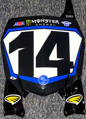 Dylan Ferrandis #14 Star Racing Yamaha Supercross Replica Front Number Plate