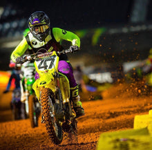 Load image into Gallery viewer, Malcolm Stewart #47 Suzuki Replica Front Number Plate